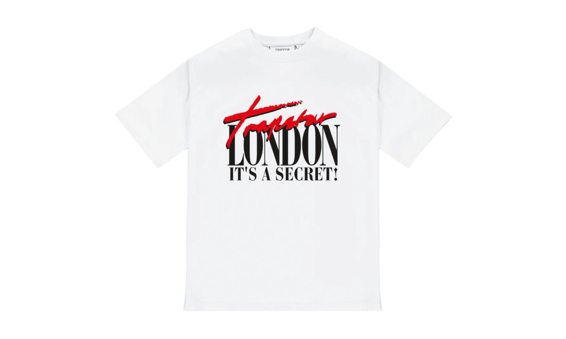 Trapstar London Tee White Red