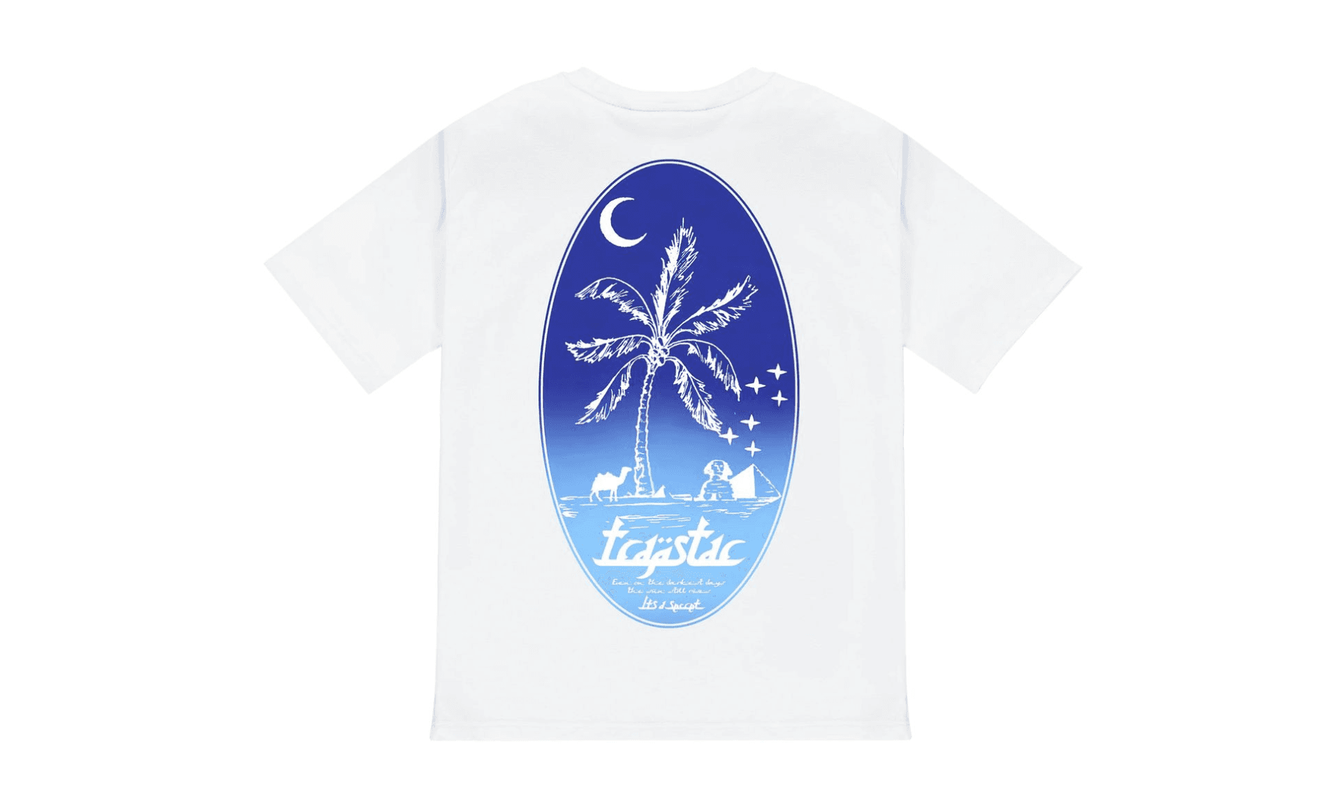 Trapstar Sun Will Rise Tee White | OVERCEZ