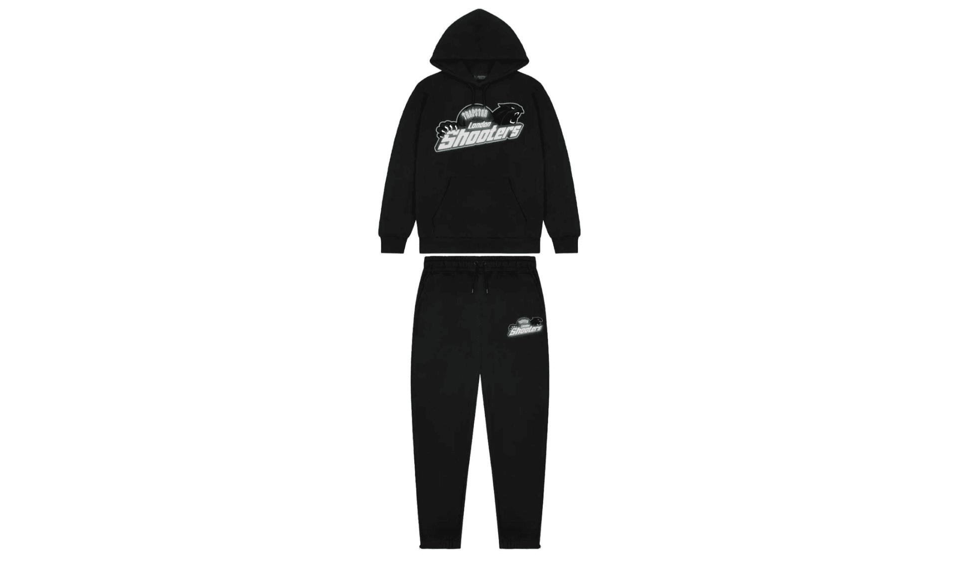 Trapstar Shooters Reflective Tracksuit Black