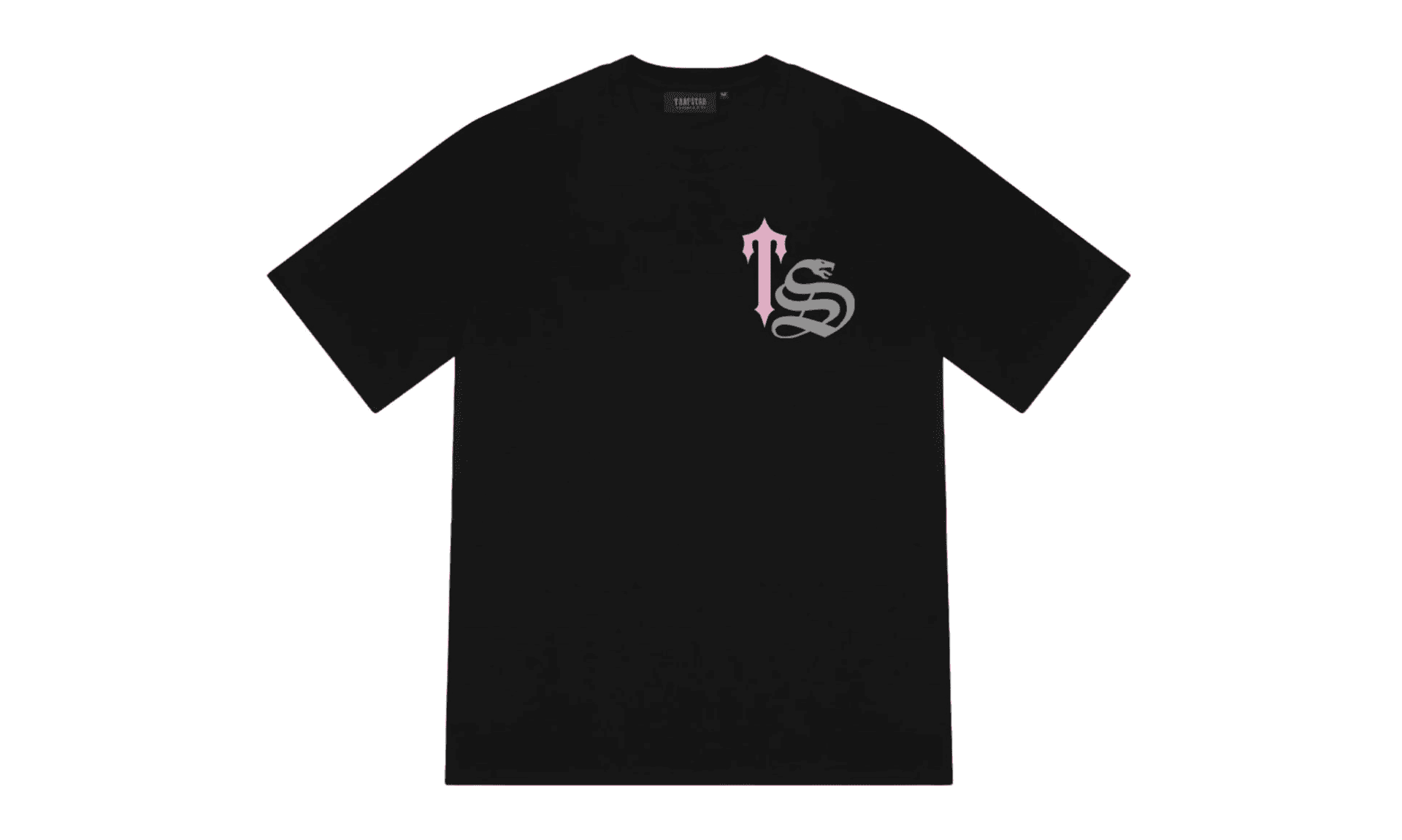Trapstar Script White Black Pink Tee | OVERCEZ