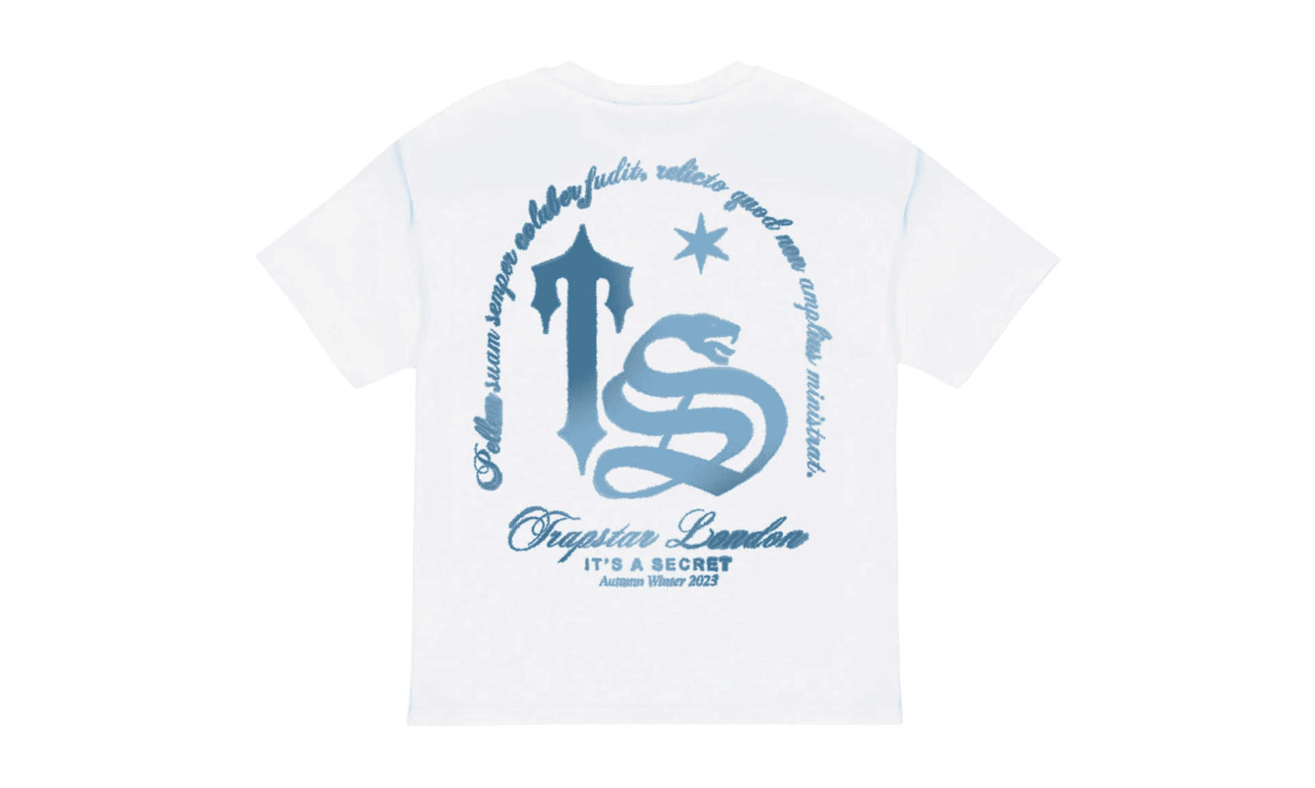 Trapstar TS Varsity Tee White | OVERCEZ