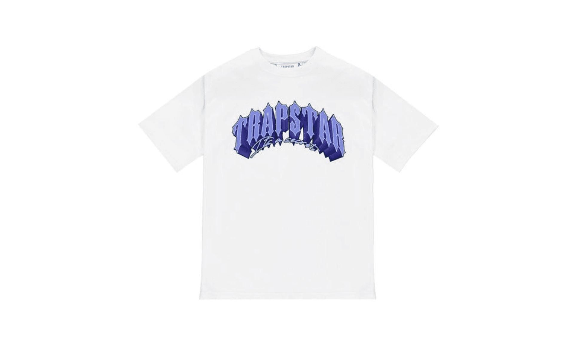 Trapstar Trap City 2.2 Tee White Purple | OVERCEZ