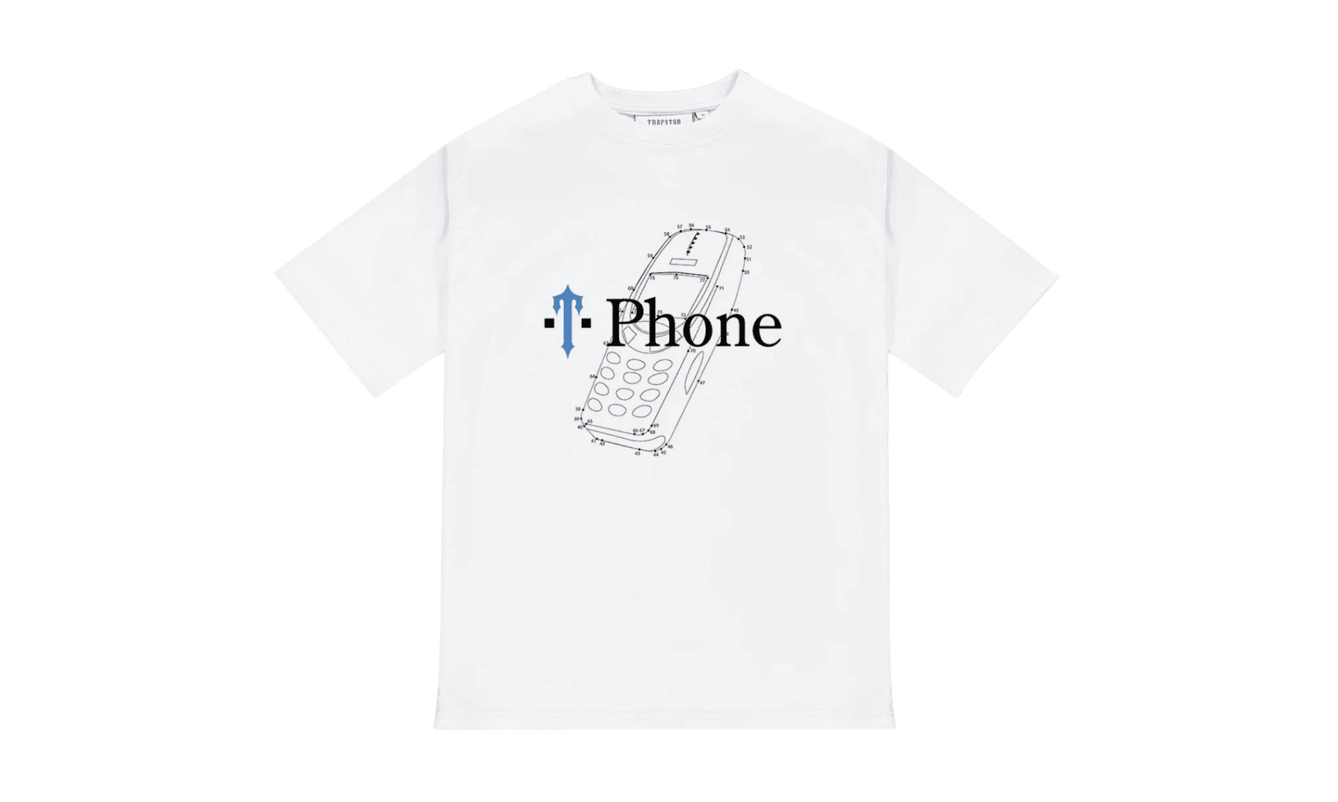 Trapstar T Phone Tee White | OVERCEZ