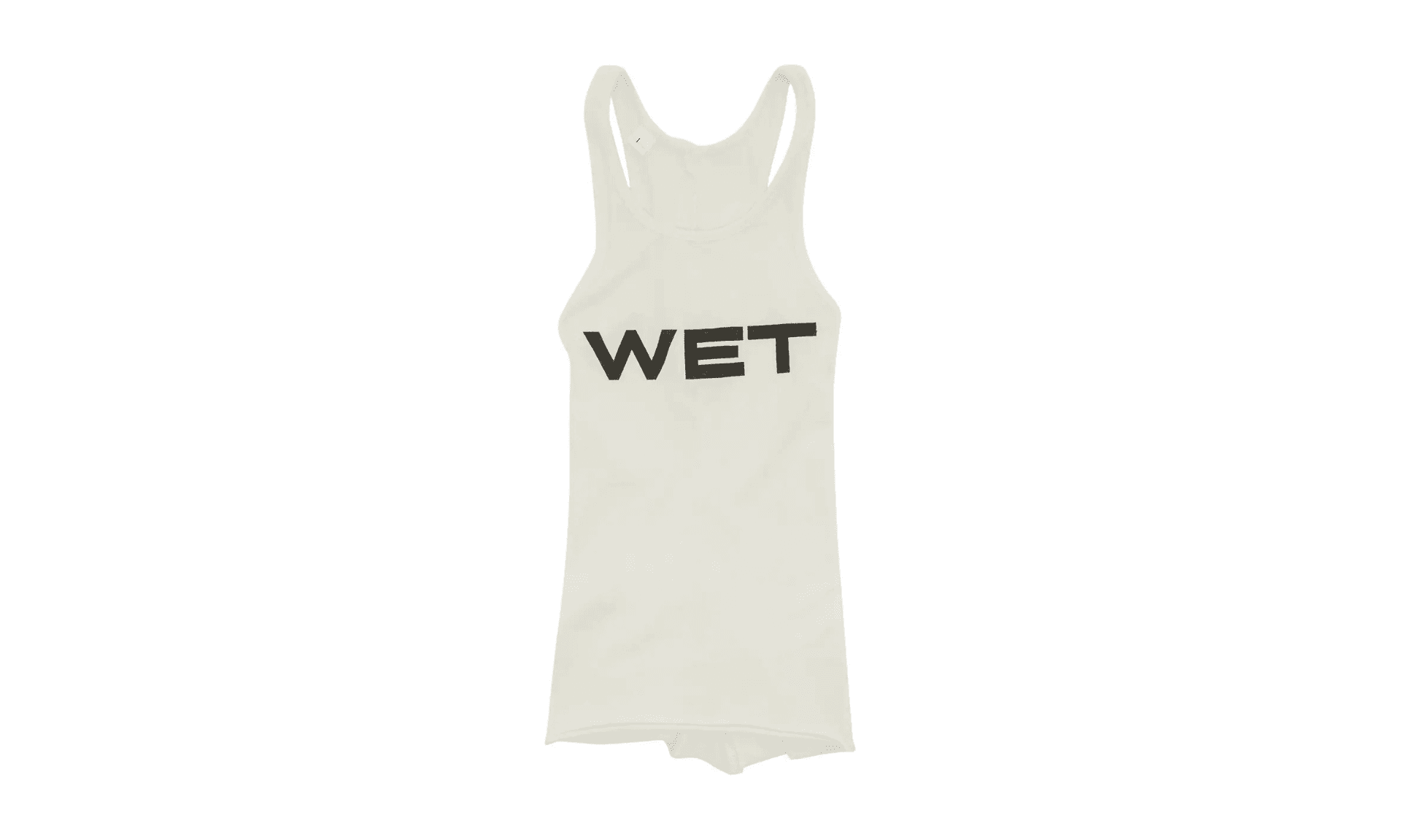 Yeezy Mowalola Wet Tank White | OVERCEZ