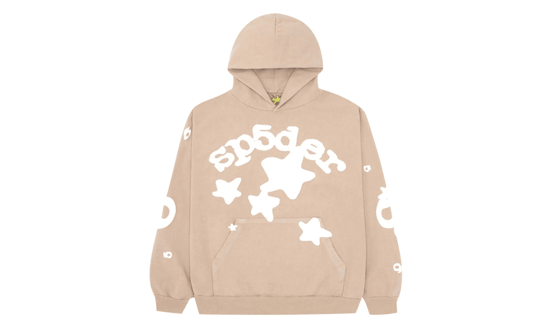Sp5der Beluga Hoodie Sand