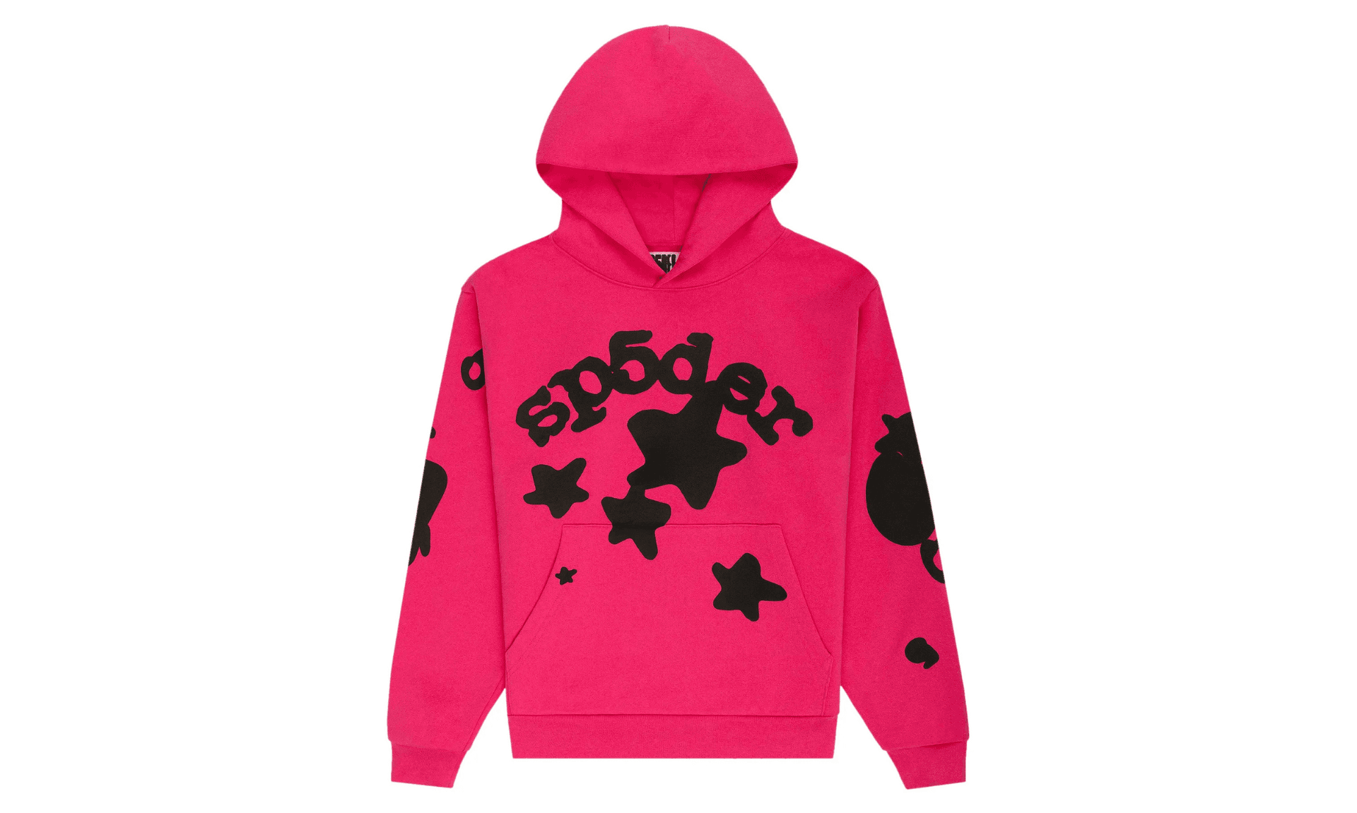 Sp5der Beluga Hoodie Pink | OVERCEZ