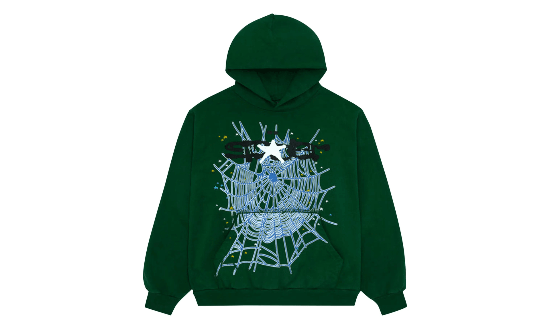 Sp5der Web Hoodie Hunter Green