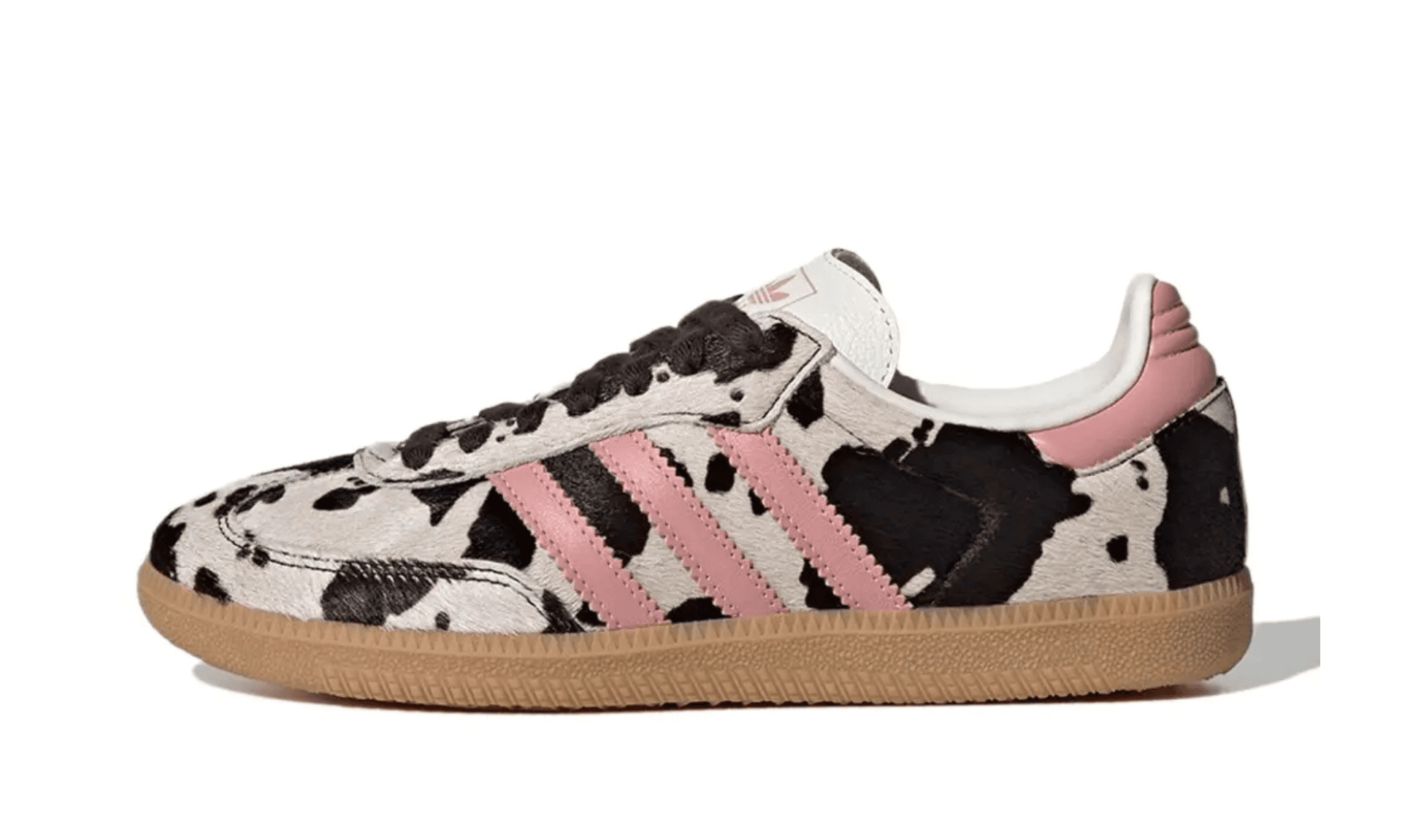 Adidas Samba OG Cow Print Dark Brown Wonder Mauve (W) | OVERCEZ