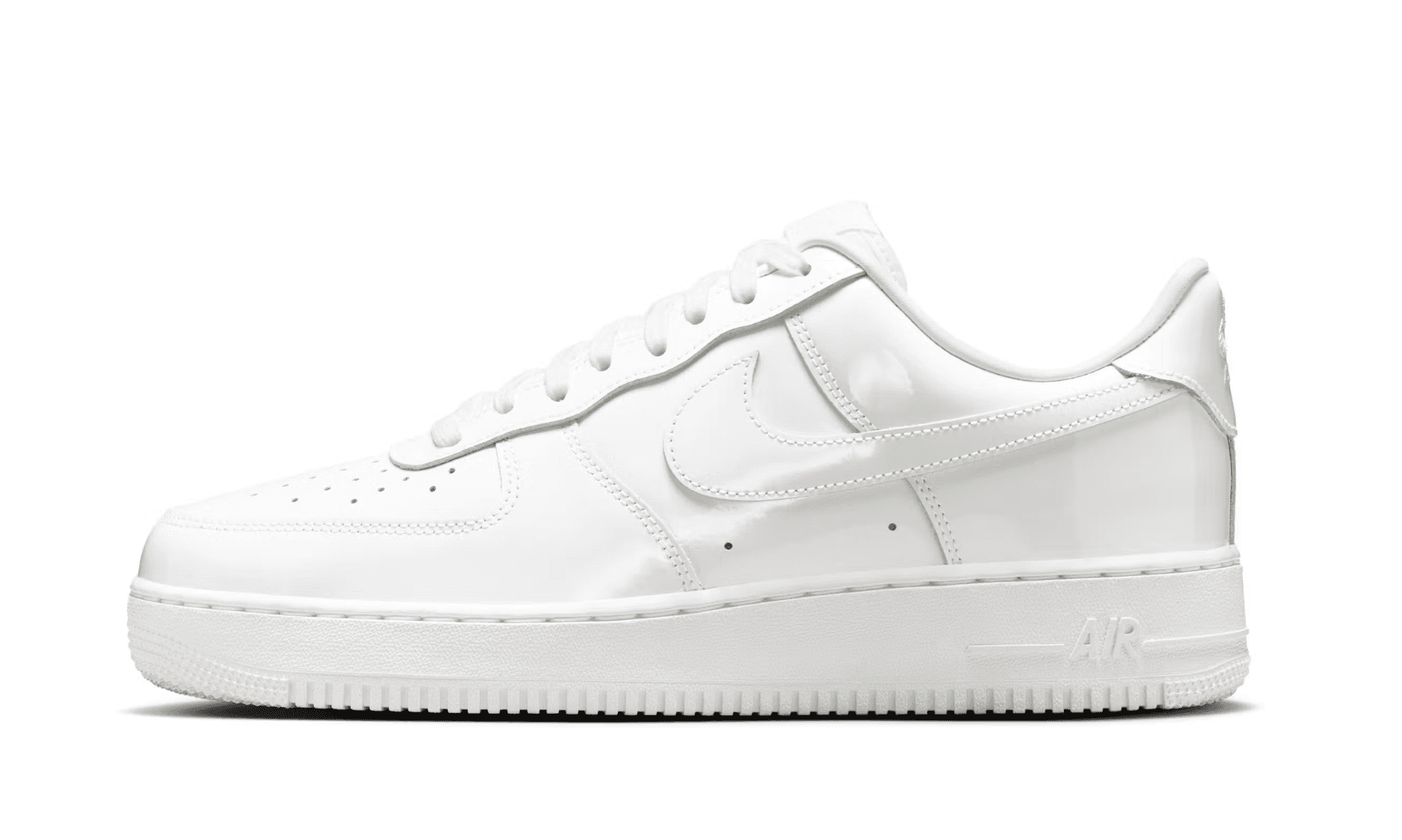 Nike Air Force 1 Low '07 Premium White Patent | OVERCEZ