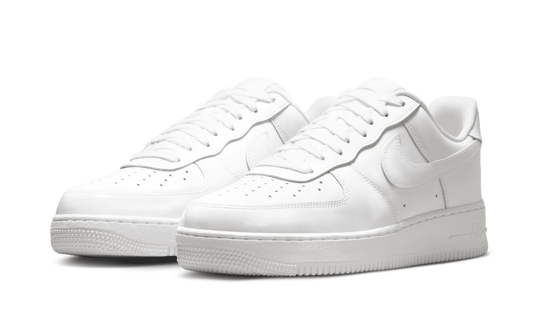 Nike Air Force 1 Low '07 Premium White Patent | OVERCEZ