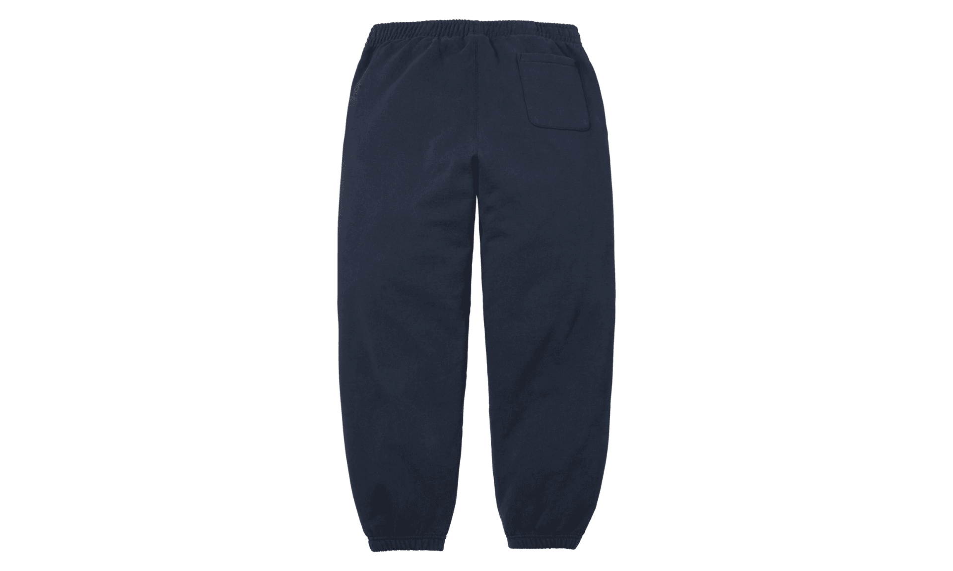 Supreme Satin Applique Sweatpant Navy | OVERCEZ