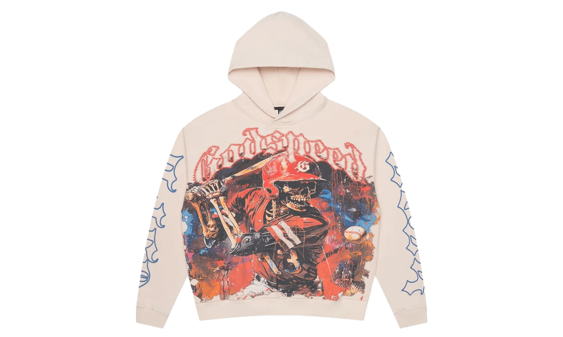 Godspeed Grand Slam Hoodie Bone | OVERCEZ