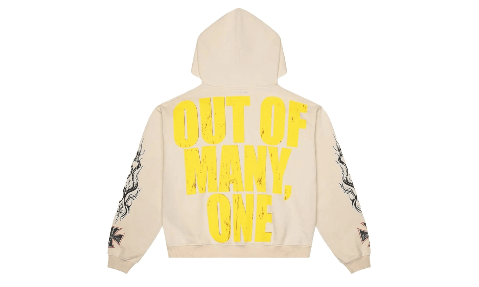 Godspeed Long Lonely Road Hoodie Bone | OVERCEZ