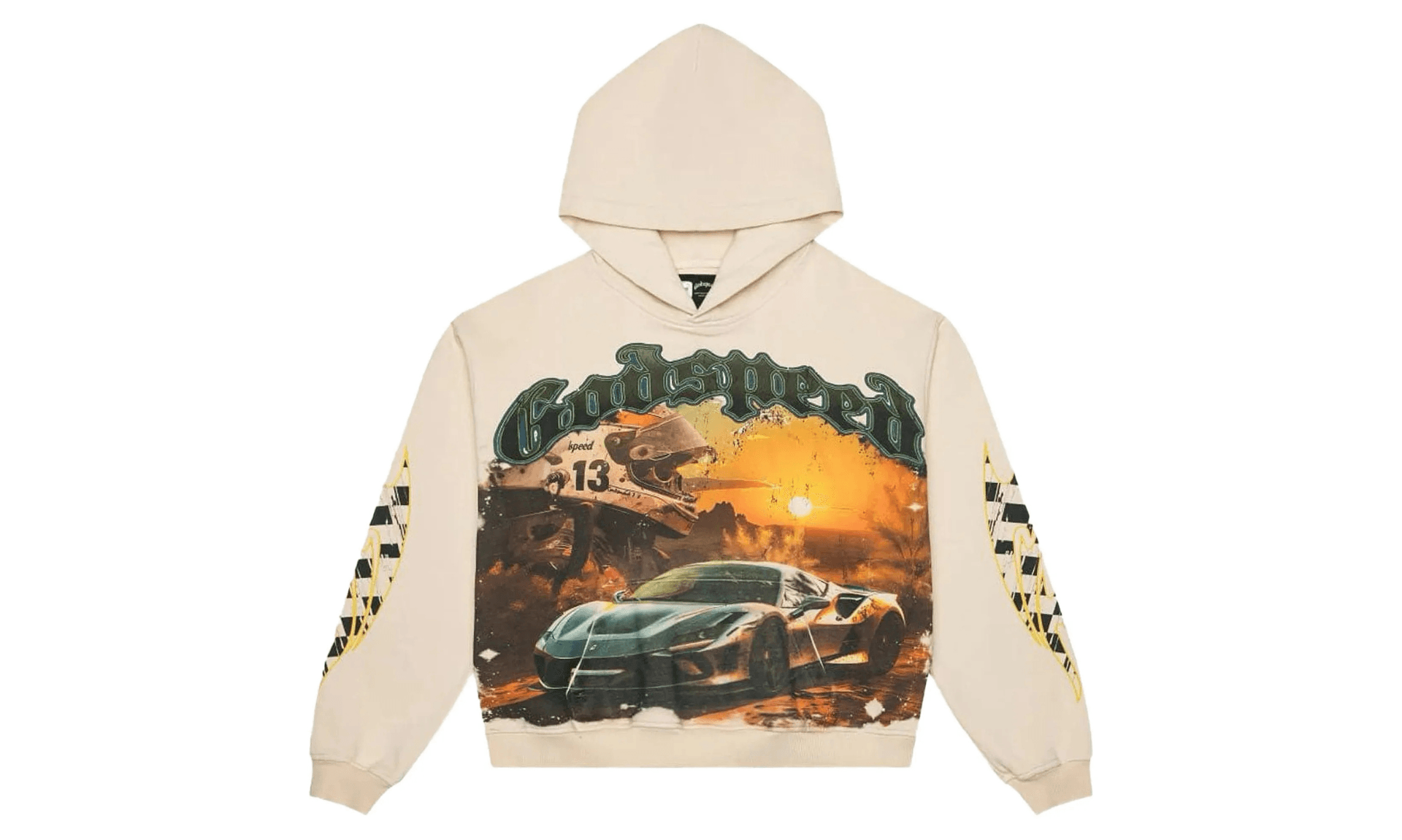 Godspeed Sunset Drift Hoodie Bone