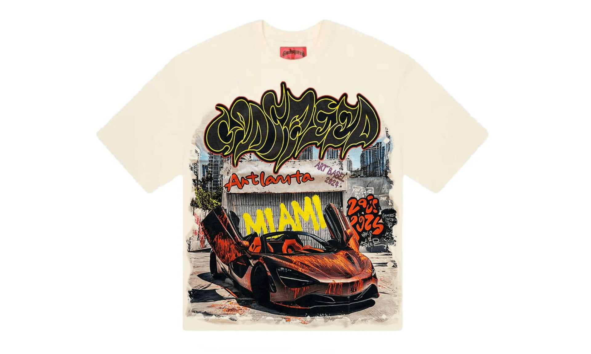 Godspeed Miami Artlanta T-Shirt White