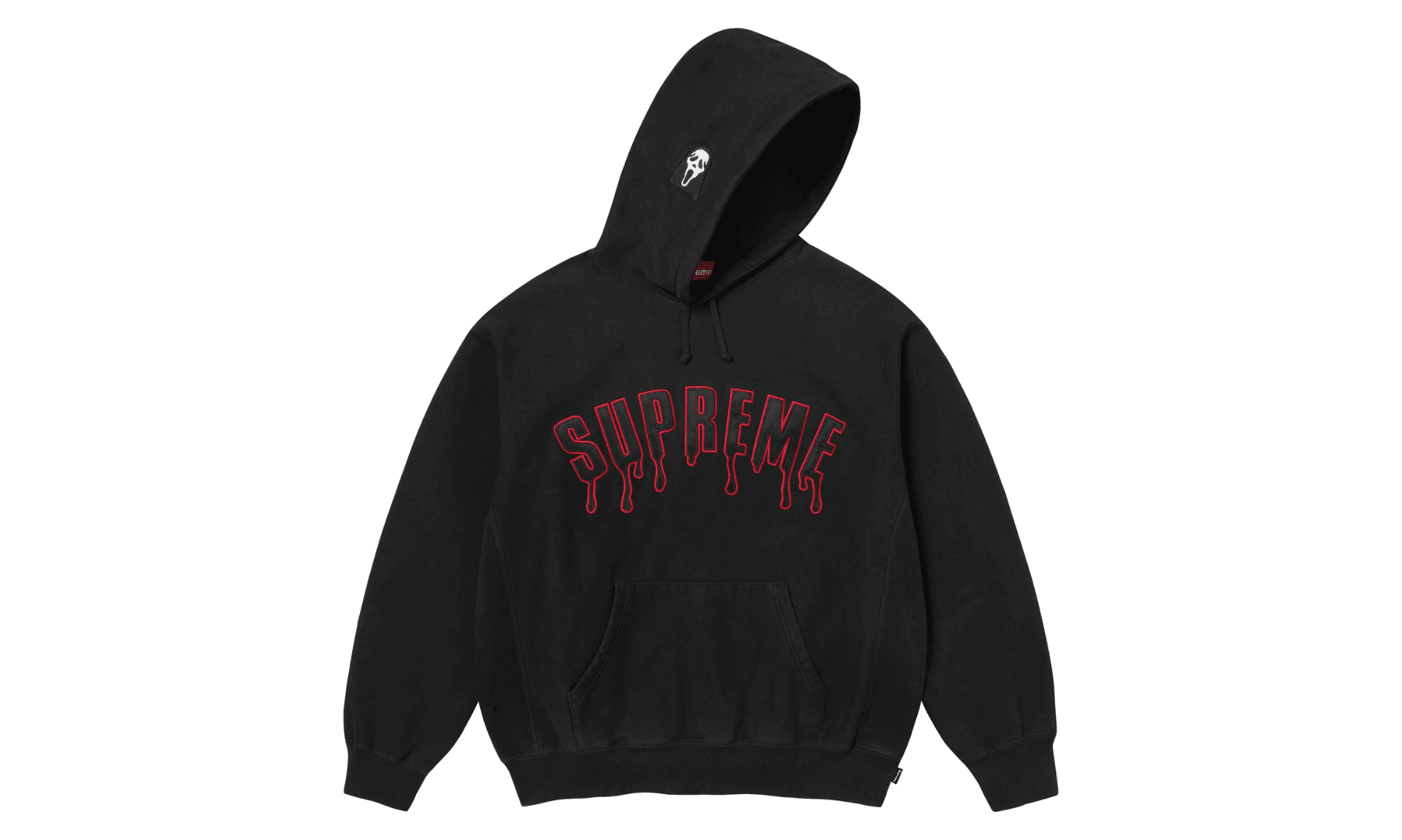 Supreme Ghostface Arc Hooded Sweatshirt Black