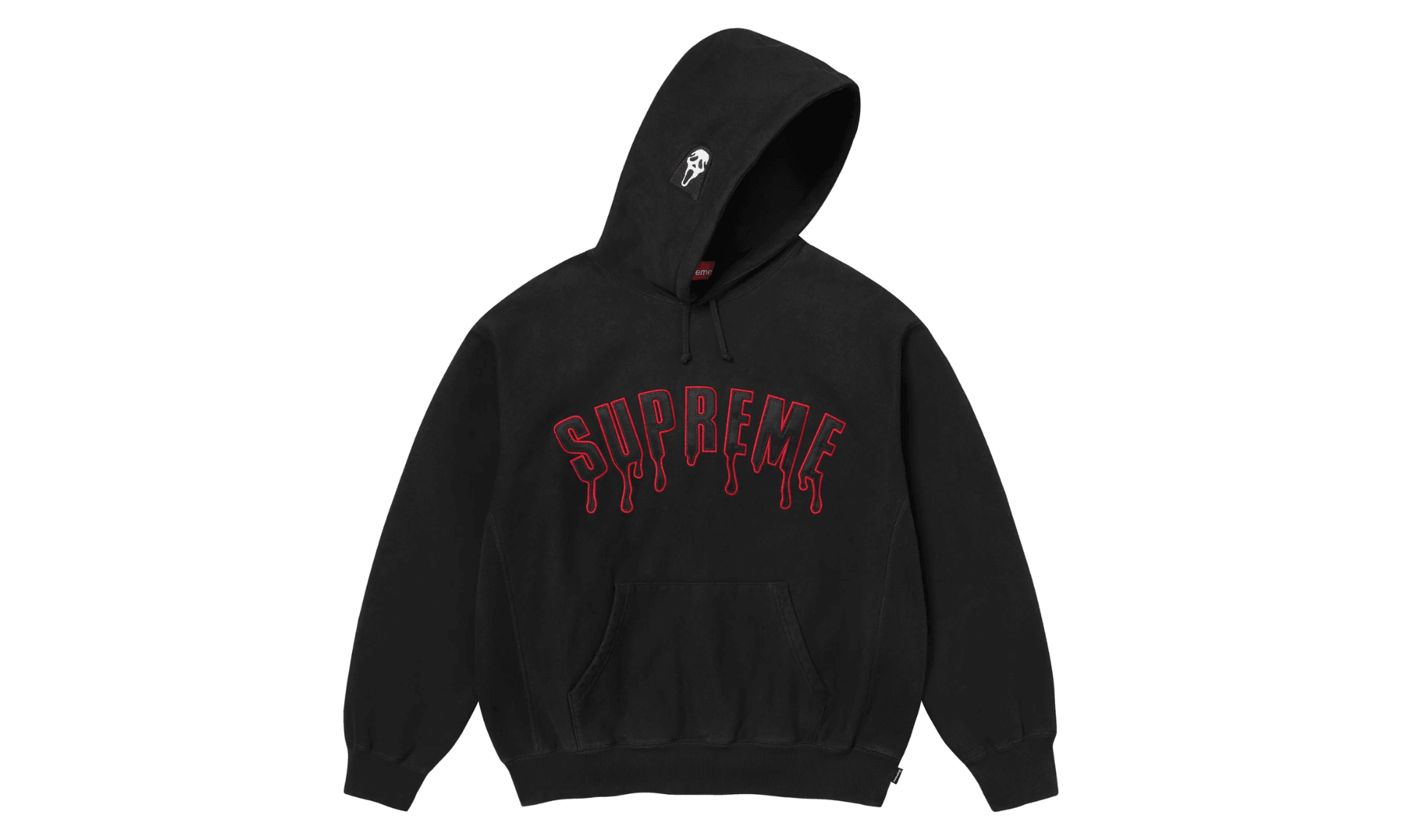 Supreme Ghostface Arc Hooded Sweatshirt Black