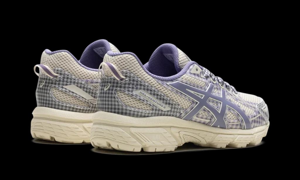 ASICS Gel-Venture 6 Story mfg. Vanilla Violet Quartz Gingham | OVERCEZ