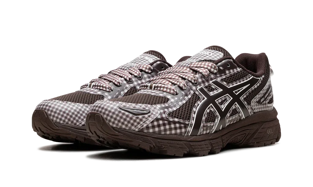 ASICS Gel-Venture 6 Story mfg. Reddish Brown Gingham