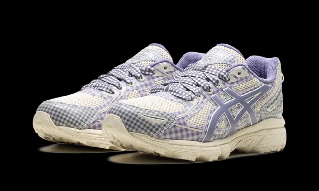 ASICS Gel-Venture 6 Story mfg. Vanilla Violet Quartz Gingham | OVERCEZ