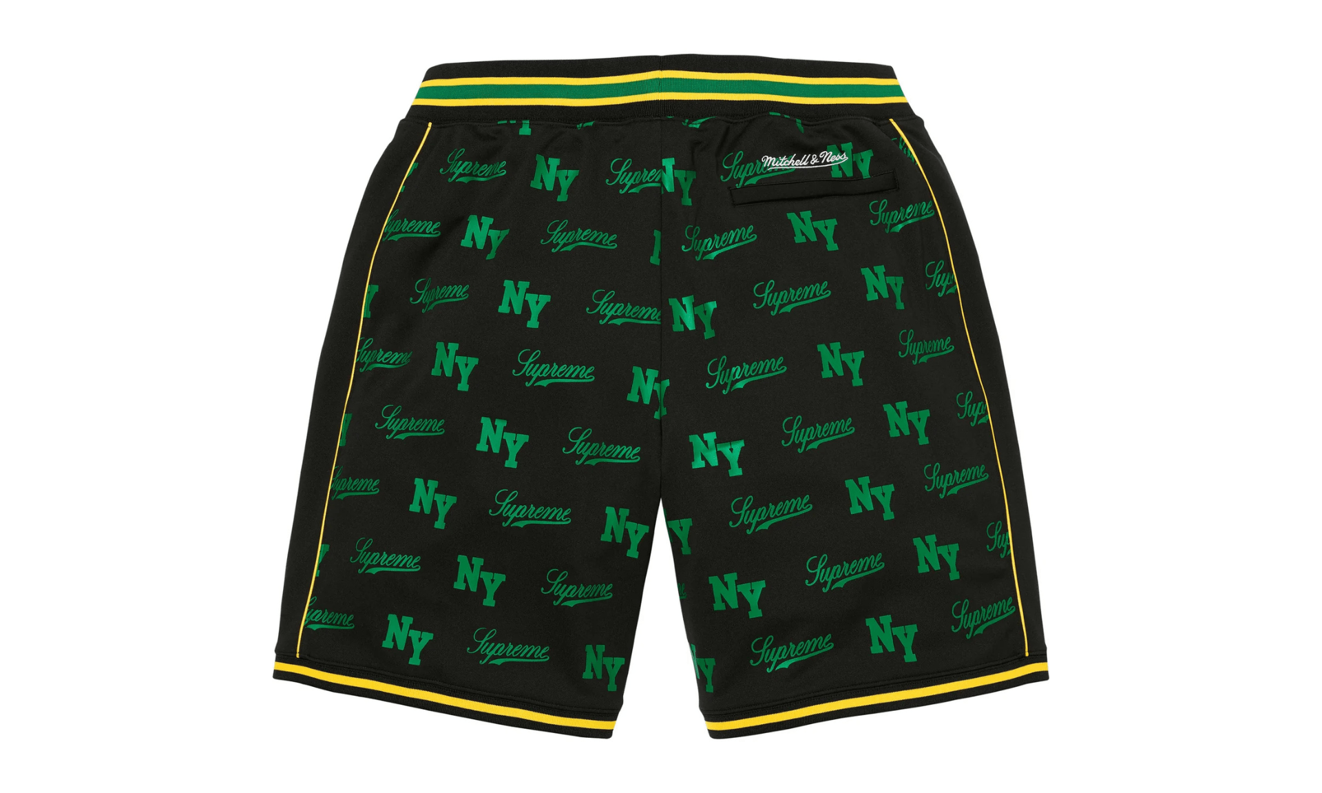 Supreme Mitchell & Ness Monogram Short Black