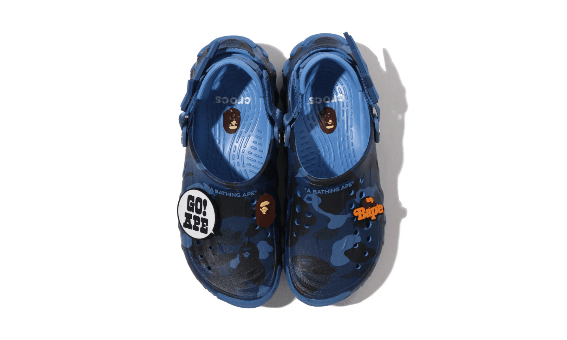 Crocs Echo RO Clog Bape Powder Blue Camo | OVERCEZ
