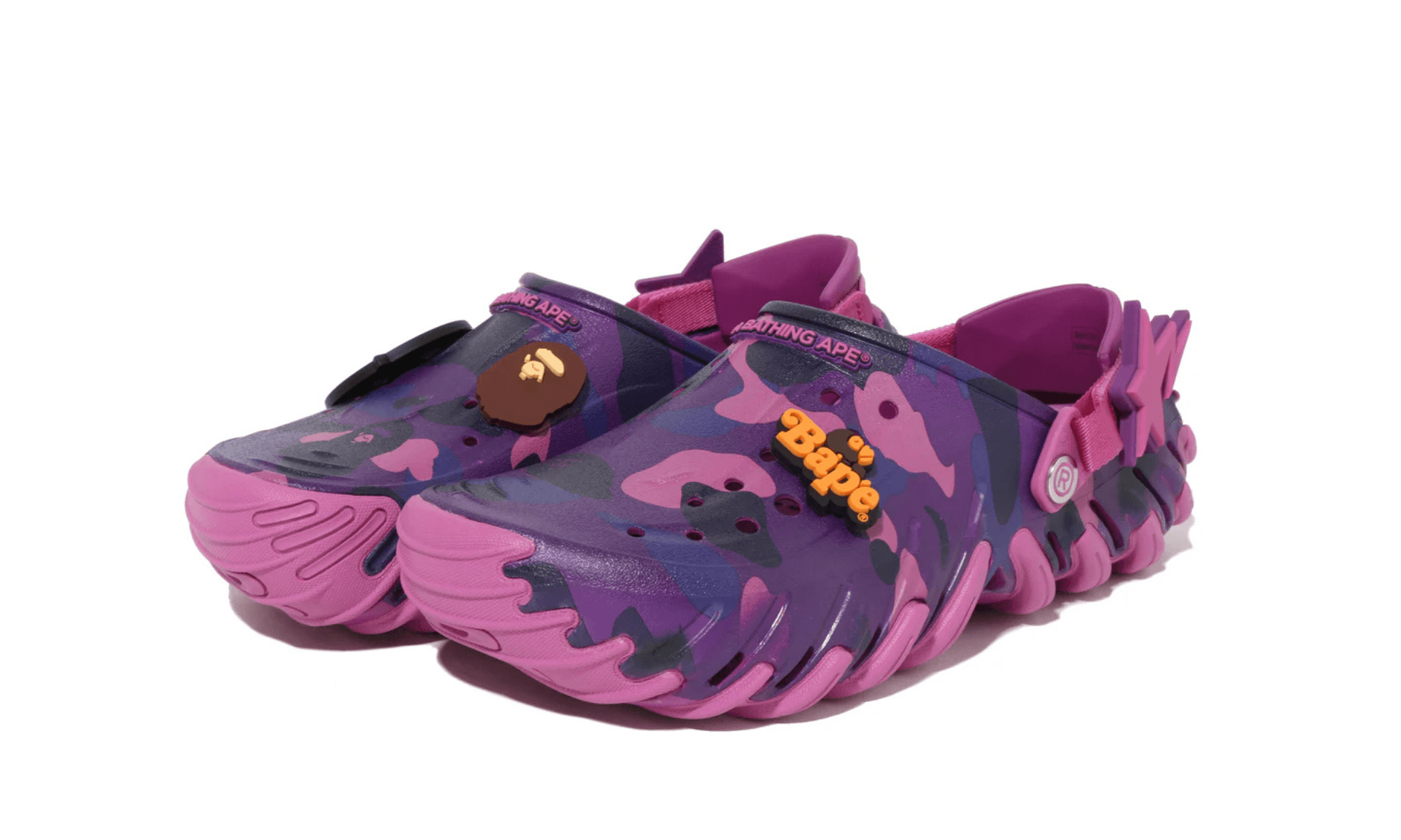 Crocs Echo RO Clog Bape Grapeberry Camo