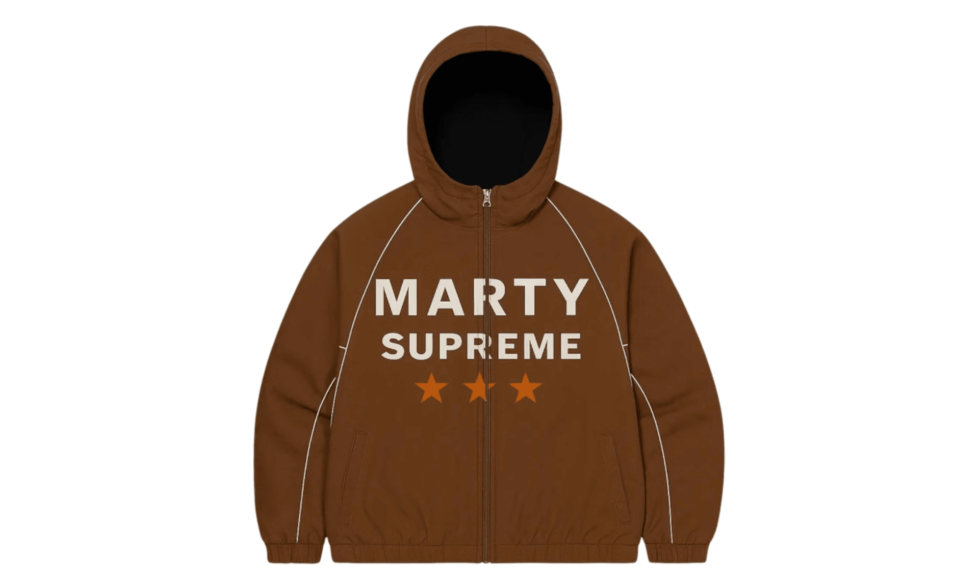 NAHMIAS x Marty Supreme A24 Classic Warm Up Jacket Brown | OVERCEZ