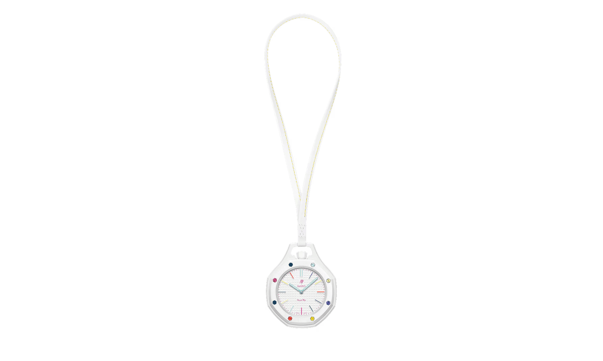 Swatch x Audemars Piguet Bioceramic Royal Pop Huit Blanc | OVERCEZ