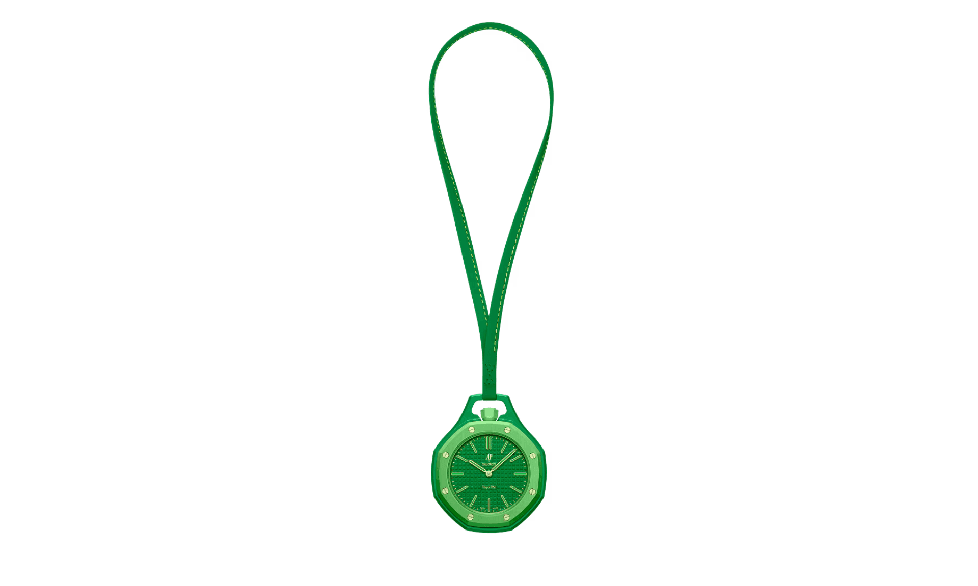 Swatch x Audemars Piguet Bioceramic Royal Pop Green Eight | OVERCEZ
