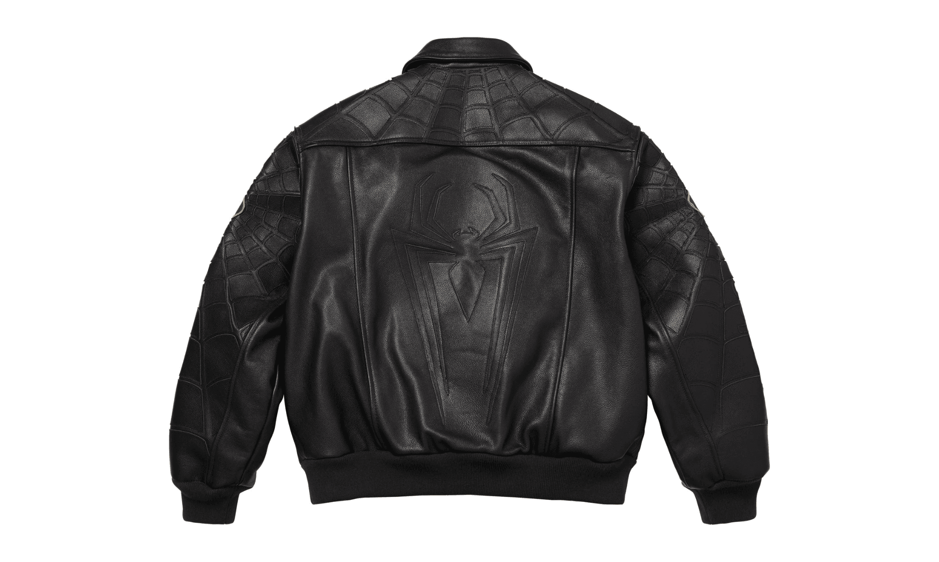 Supreme x Vanson Leathers Spider-Man Jacket Black | OVERCEZ