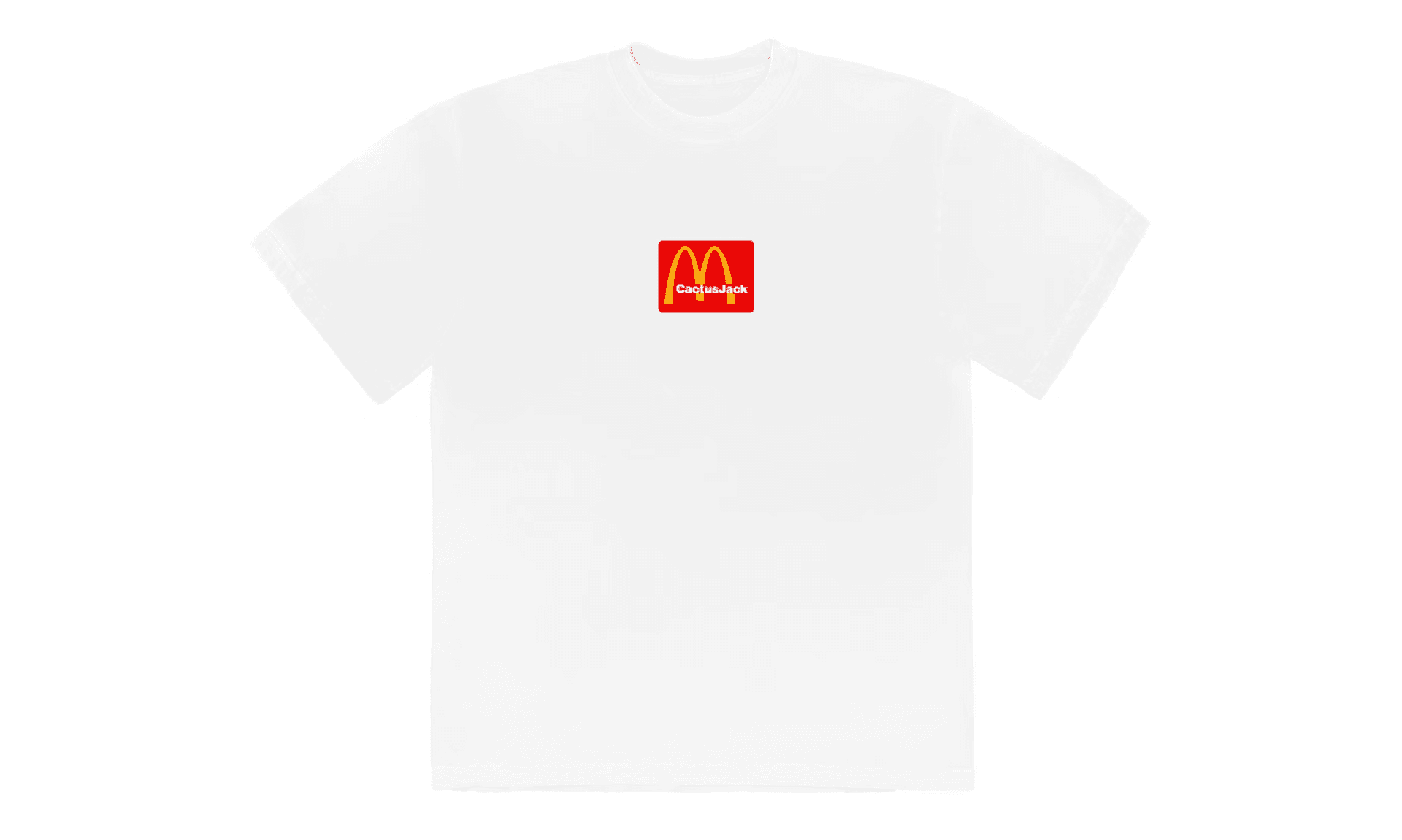 Travis Scott x McDonald's Sesame T-shirt White | OVERCEZ