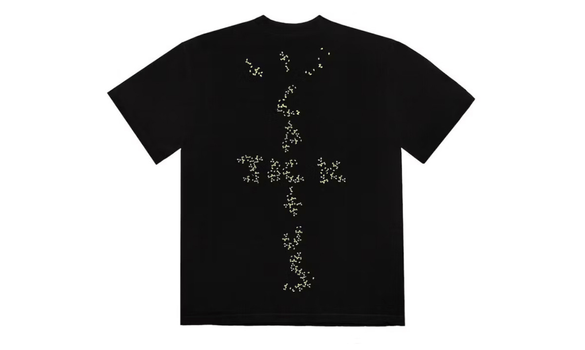 Travis Scott x McDonald's Sesame II T-shirt Black Red
