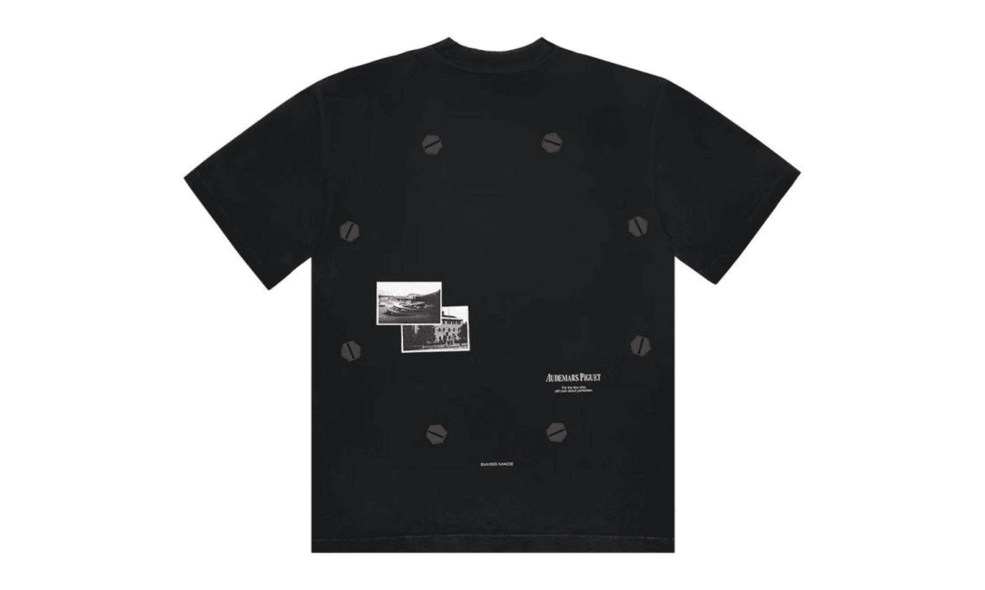Travis Scott CJ x Audemars Piguet Vintage Tee Black | OVERCEZ