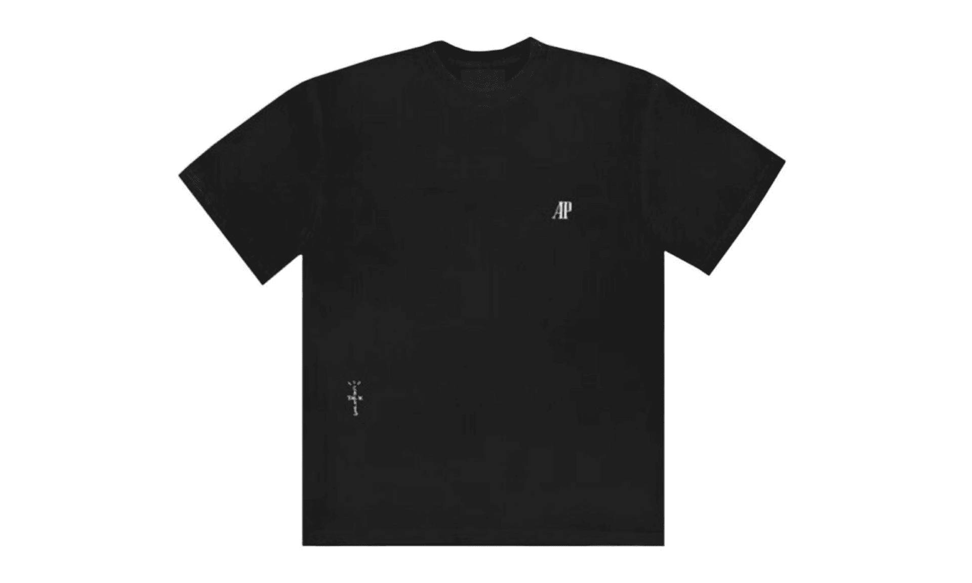 Travis Scott CJ x Audemars Piguet Vintage Tee Black