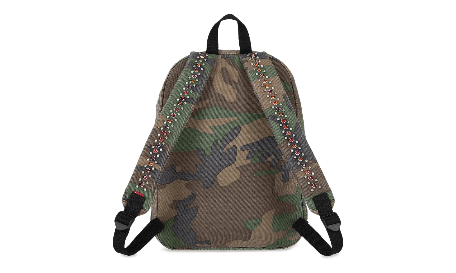 Supreme b.b. Simon Denim Backpack Woodland Camo | OVERCEZ