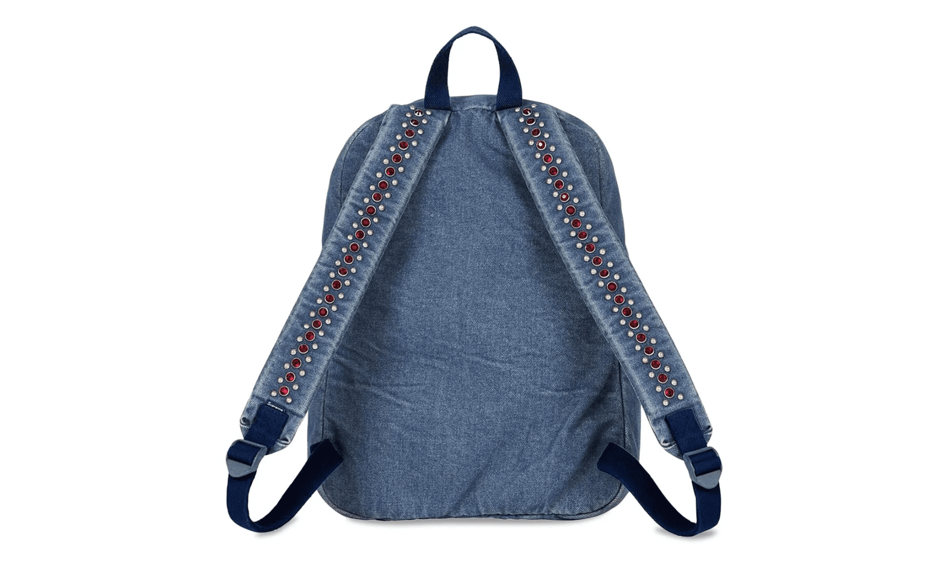 Supreme b.b. Simon Denim Backpack Washed Indigo | OVERCEZ