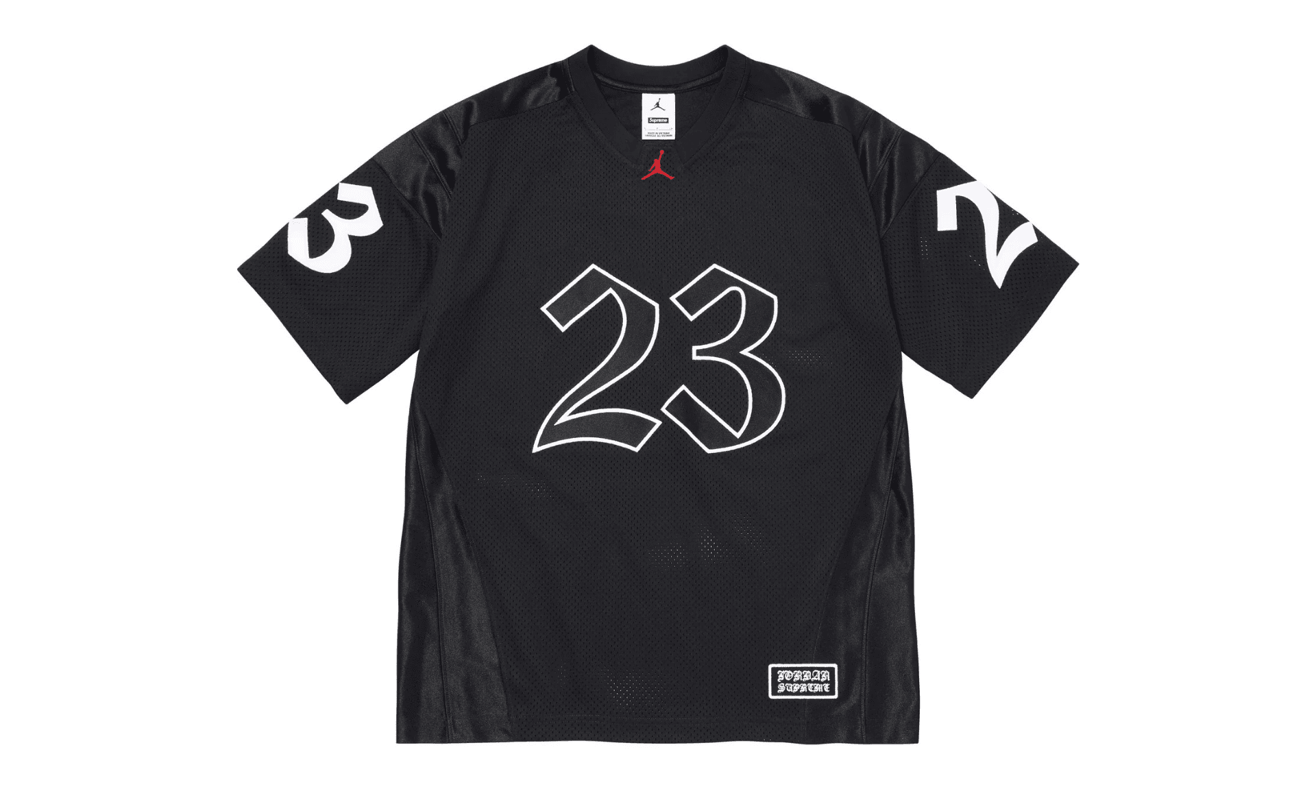 Supreme Jordan Jersey Black | OVERCEZ