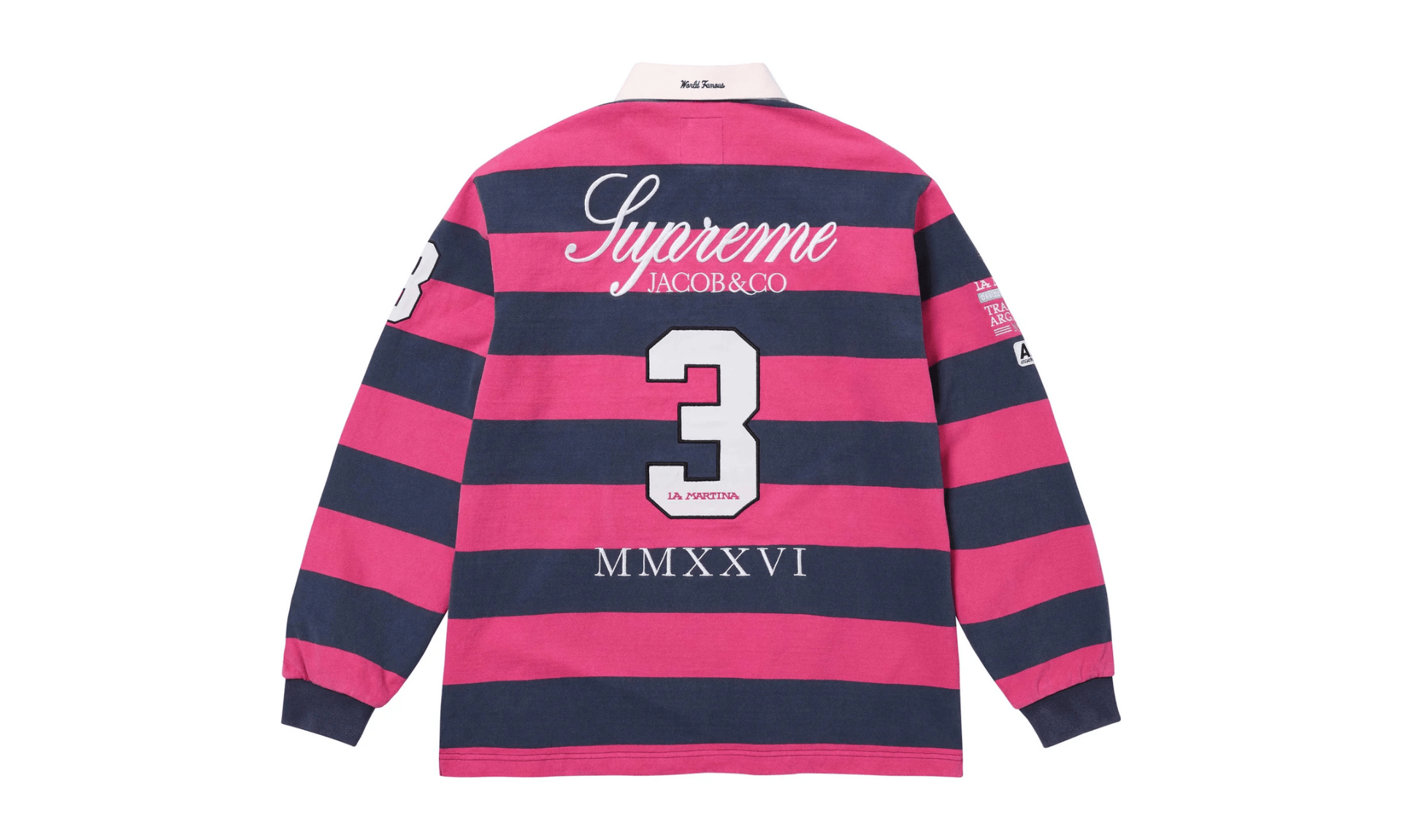 Supreme x La Martina x Jacob & Co Rugby Stripe