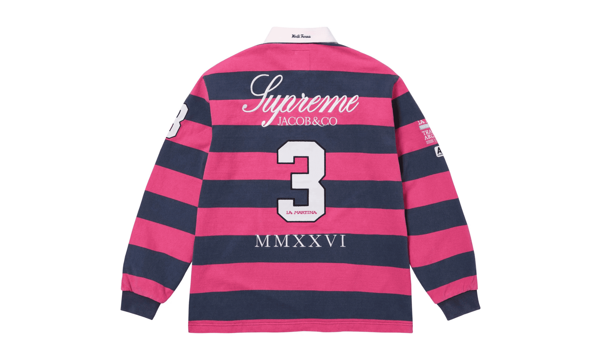 Supreme x La Martina x Jacob & Co Rugby Stripe | OVERCEZ