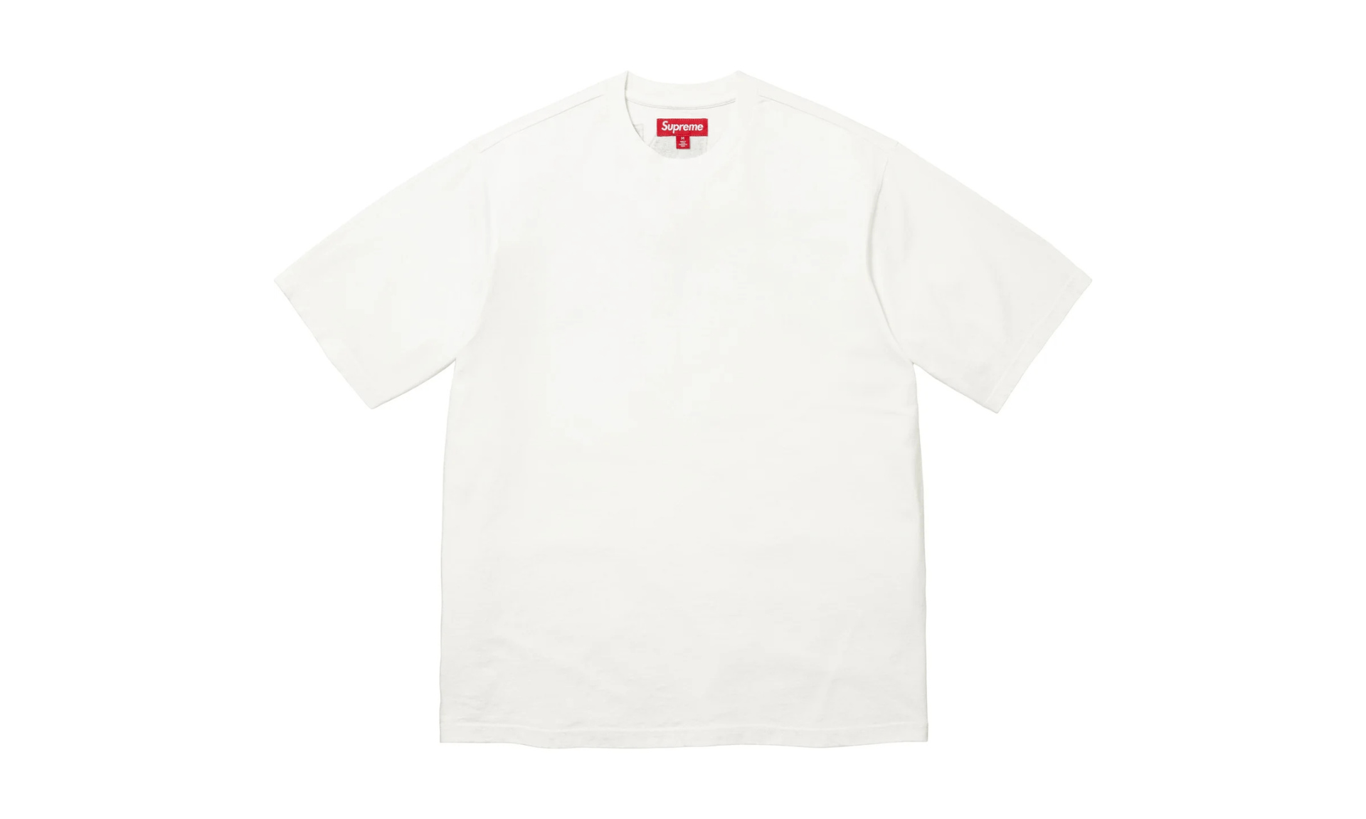 Supreme Rhinestone Script S/S Top White