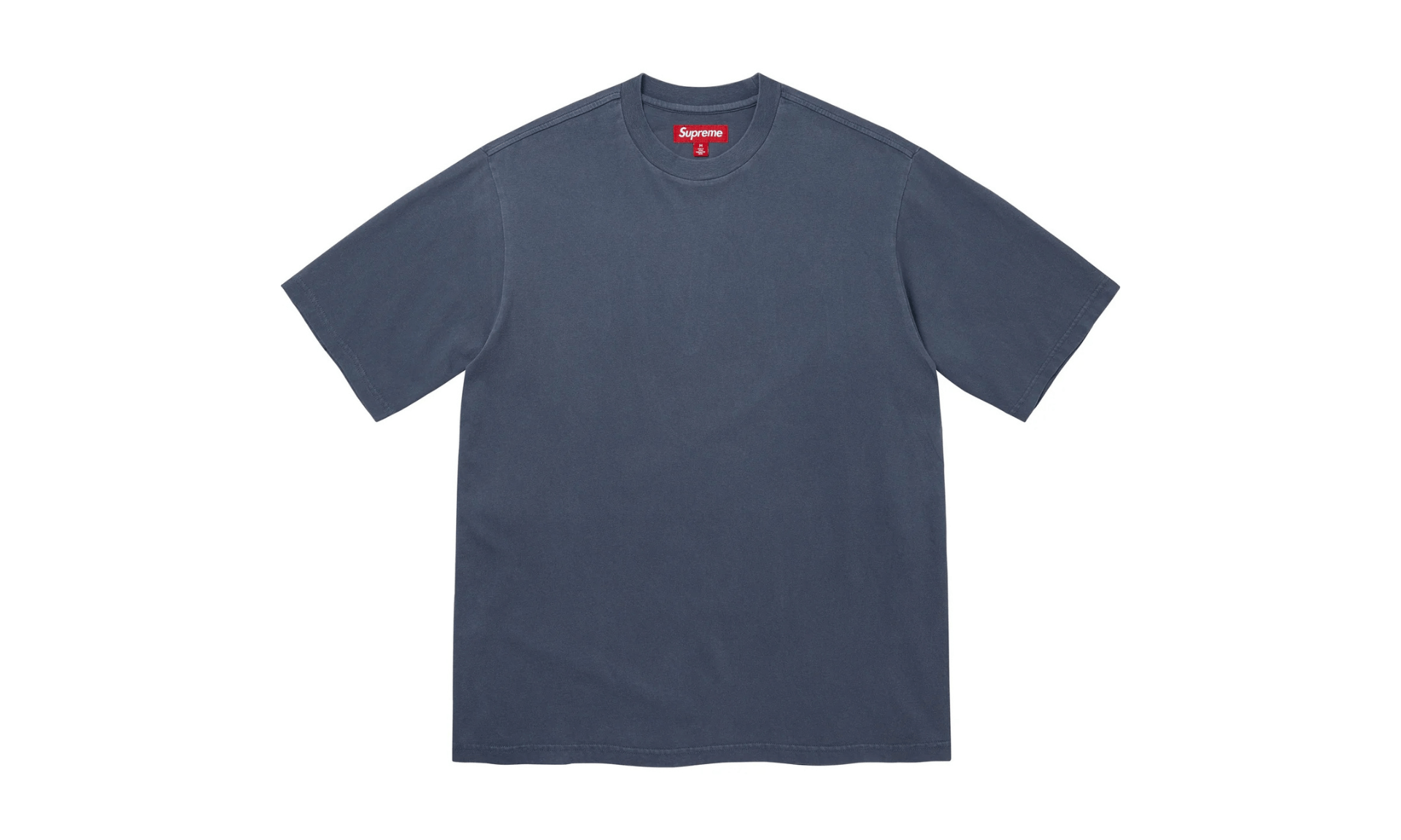 Supreme Rhinestone Script S/S Top Navy