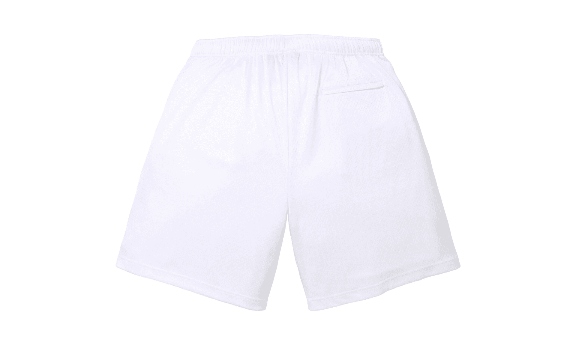 Supreme Rhinestone Mesh Short White | OVERCEZ