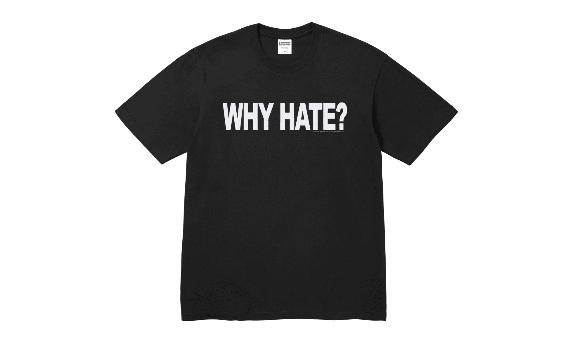 Supreme Based Tee Black | OVERCEZ