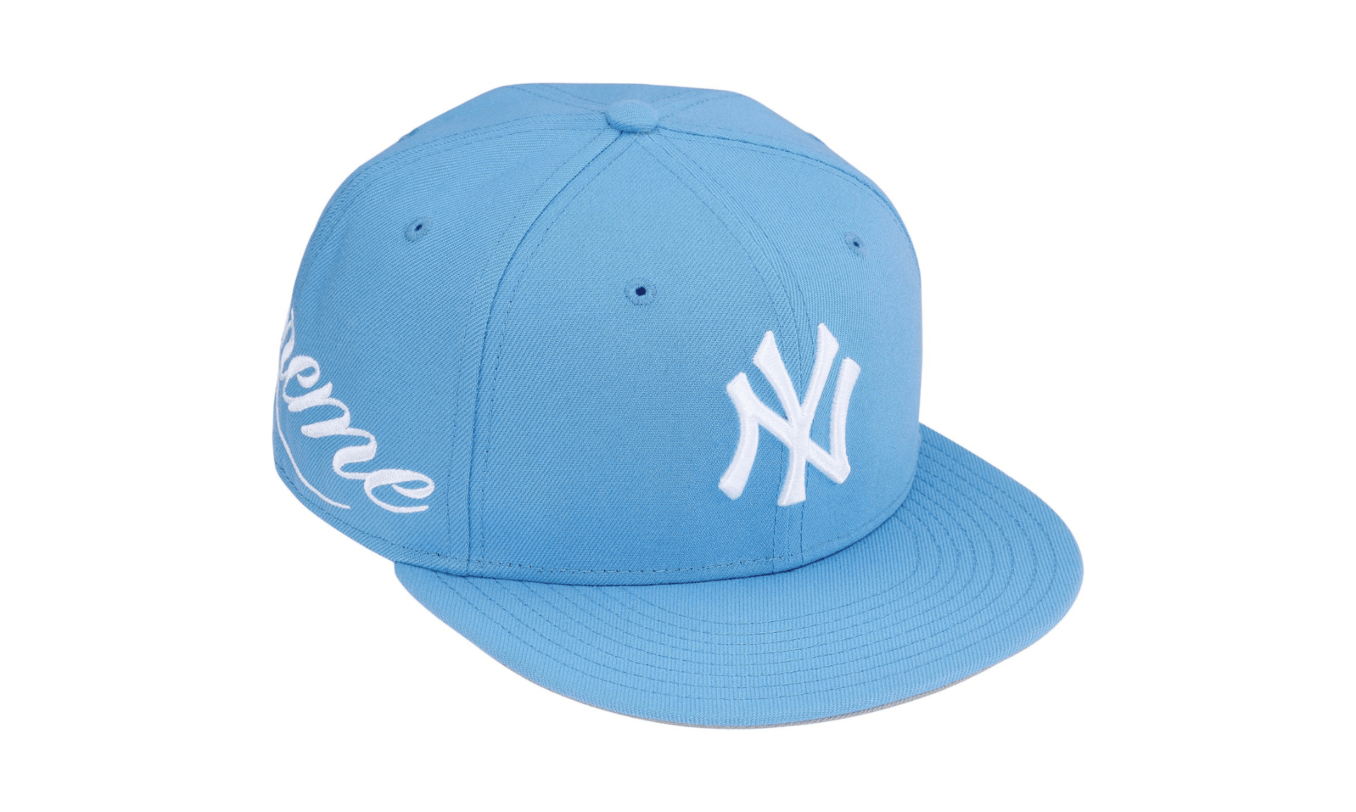 Supreme New York Yankees New Era 59Fifty Fitted Hat Blue | OVERCEZ