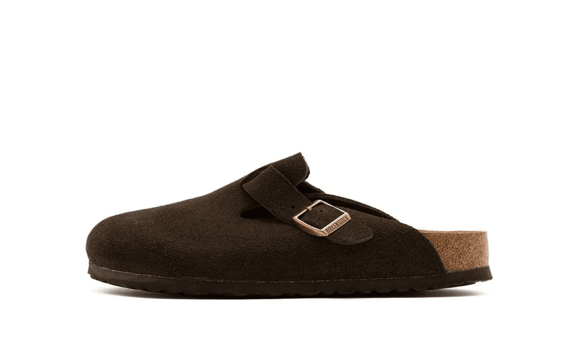 Birkenstock Boston Soft Footbed Suede Mocha | OVERCEZ