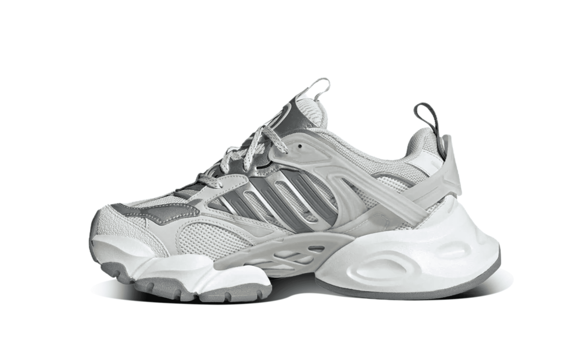 Adidas XLG Runner Deluxe Grey Silver White | OVERCEZ