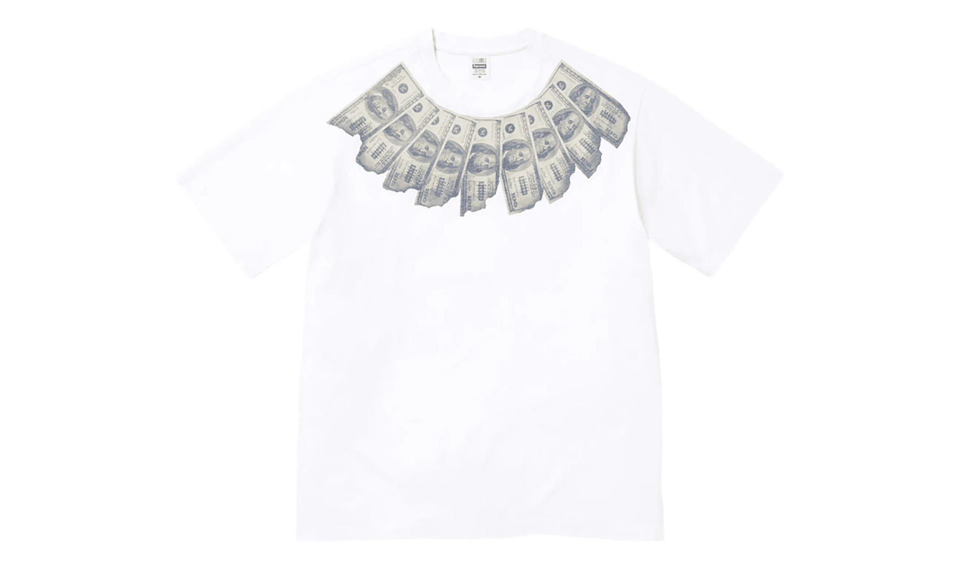 Supreme MM6 Maison Margiela Money S/S Top White | OVERCEZ