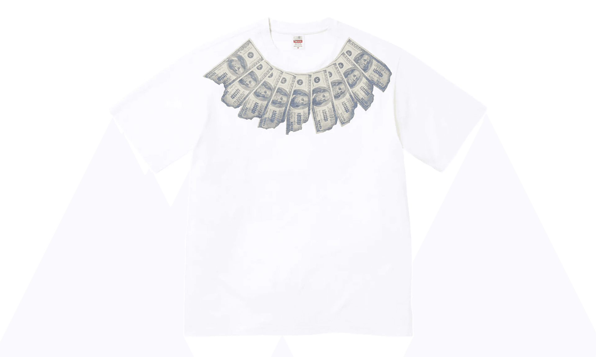 Supreme MM6 Maison Margiela Money S/S Top White