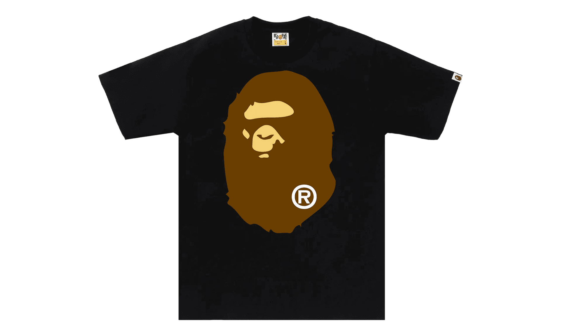BAPE Big Ape Head Tee Black